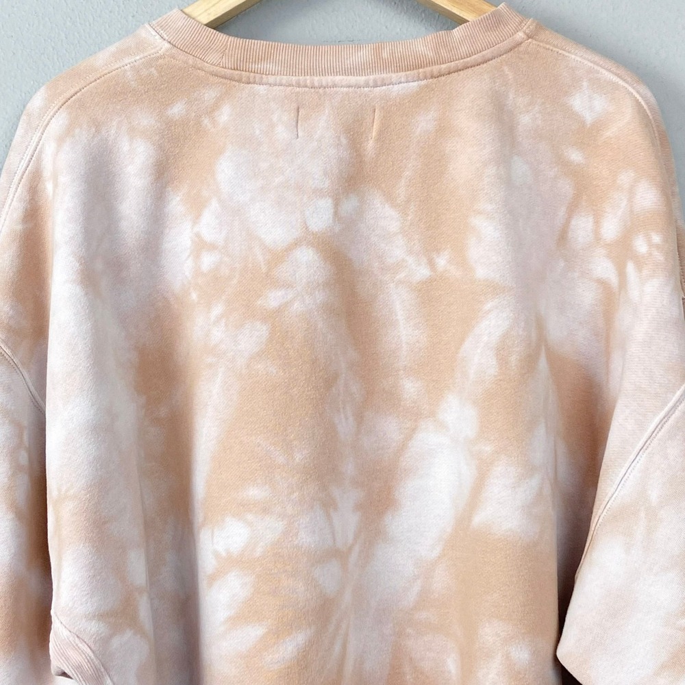 Aritzia Tna Tie Dye Crewneck Sweatshirt Size M 2 Long Sleeve Casual Pullover Top - Picture 10 of 12